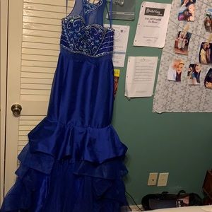 Mermaid prom dress